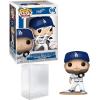 imageFreddie Freeman 99 Facsimile Signed Reprint Laser Autographed Funko POP Baseball MLB Los Angeles Dodgers Figurine with Protector Case