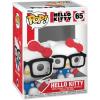 imageHello Kitty 65 Nerd with Glasses Funko POP Animation Figurine Bundle with HOFSM Protector Case