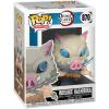 imageInosuke Hashibira 870 Demon Slayer Funko POP Animation Figurine Bundle with HOFSM Protector Case