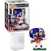 imageJohn Elway 332 Facsimile Signed Reprint Laser Autographed Funko POP Football Denver Broncos Figurine with Protector Case