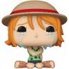 imageOne Piece Nami 1772 Crying Funko POP Animation Figurine Bundle with HOFSM Protector Case