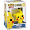 imagePKM Pikachu 553 Waving Funko POP Games Figurine Bundle with HOFSM Protector Case