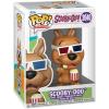 imageScoobyDoo 2040 with 3D Glasses Funko POP Animation Figurine Bundle with HOFSM Protector Case