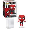 imageTobey Maguire SpiderMan 593 Facsimile Signed Reprint Laser Autographed Funko POP Marvel Figurine with Protector Case