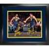imageFramed Nikola Jokic amp Jamal Murray Denver Nuggets Dual Facsimile Laser Engraved Signature Auto 11x14 Basketball Photo HOFSM Holo