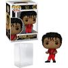 imageMichael Jackson 359 Thriller Funko POP Rocks Figurine Bundle with HOFSM Protector Case
