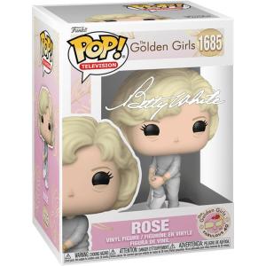 imageBetty White Rose Nylund 1685 in Sweatsuit Fabulous 40 Facsimile Signed Reprint Laser Autographed Funko POP TV Golden Girls Figurine with Protector Case
