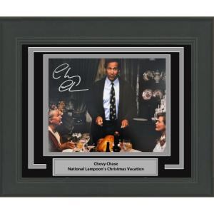 imageFramed AutographedSigned Chevy Chase Christmas Vacation 16x20 Photo Beckett BAS COA