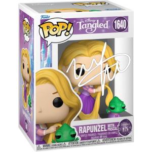 imageMandy Moore Rapunzel amp Pascal 1640 Tangled Facsimile Signed Reprint Laser Autographed Funko POP Movies Figurine with Protector Case