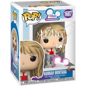 imageMiley Cyrus Hannah Montana 1687 Facsimile Signed Reprint Laser Autographed Funko POP Figurine with Protector Case
