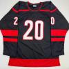 imageAutographedSigned Sebastian Aho Carolina Black Hockey Jersey JSA COA