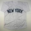 imageFacsimile Autographed Alex Rodriguez ARod New York Pinstripe Reprint Laser Auto Baseball Jersey Size Mens XL