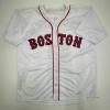 imageFacsimile Autographed Carl Yastrzemski Boston White Reprint Laser Auto Baseball Jersey Size Mens XL