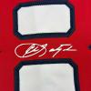imageFacsimile Autographed Carl Yastrzemski Boston White Reprint Laser Auto Baseball Jersey Size Mens XL
