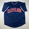 imageFacsimile Autographed Jim Thome Cleveland Blue Reprint Laser Auto Baseball Jersey Size Mens XL