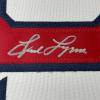imageFramed AutographedSigned Fred Lynn 33x42 Boston White Baseball Jersey JSA COA