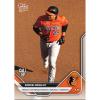 image2025 Topps Now Samuel Basallo 634 Clubs Top Ranked Prospect Launches 1st Career Home Run Baltimore Orioles Rookie RC Baseball Card