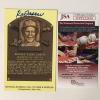 imageAutographedSigned Rod Carew HOF Hall Of Fame Baseball Plaque Postcard JSA COA