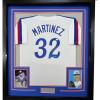 imageFramed AutographedSigned Dennis Martinez 35x39 Montreal White Baseball Jersey JSA COA