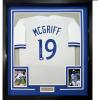 imageFramed AutographedSigned Fred McGriff 35x39 Toronto White Baseball Jersey JSA COA