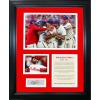 imageFramed Philadelphia Phillies 2022 NLCS National League Champions Bryce Harper MVP Facsimile Laser Engraved Signature Auto 11x14 Baseball Photo Sig Collage