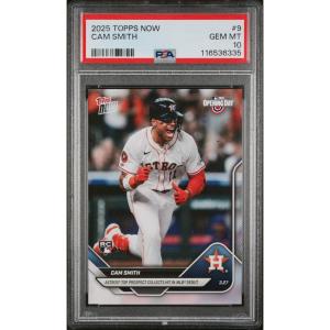 imageGraded 2025 Topps Now Cam Smith 9 Rookie RC Baseball Card PSA 10 Gem Mint
