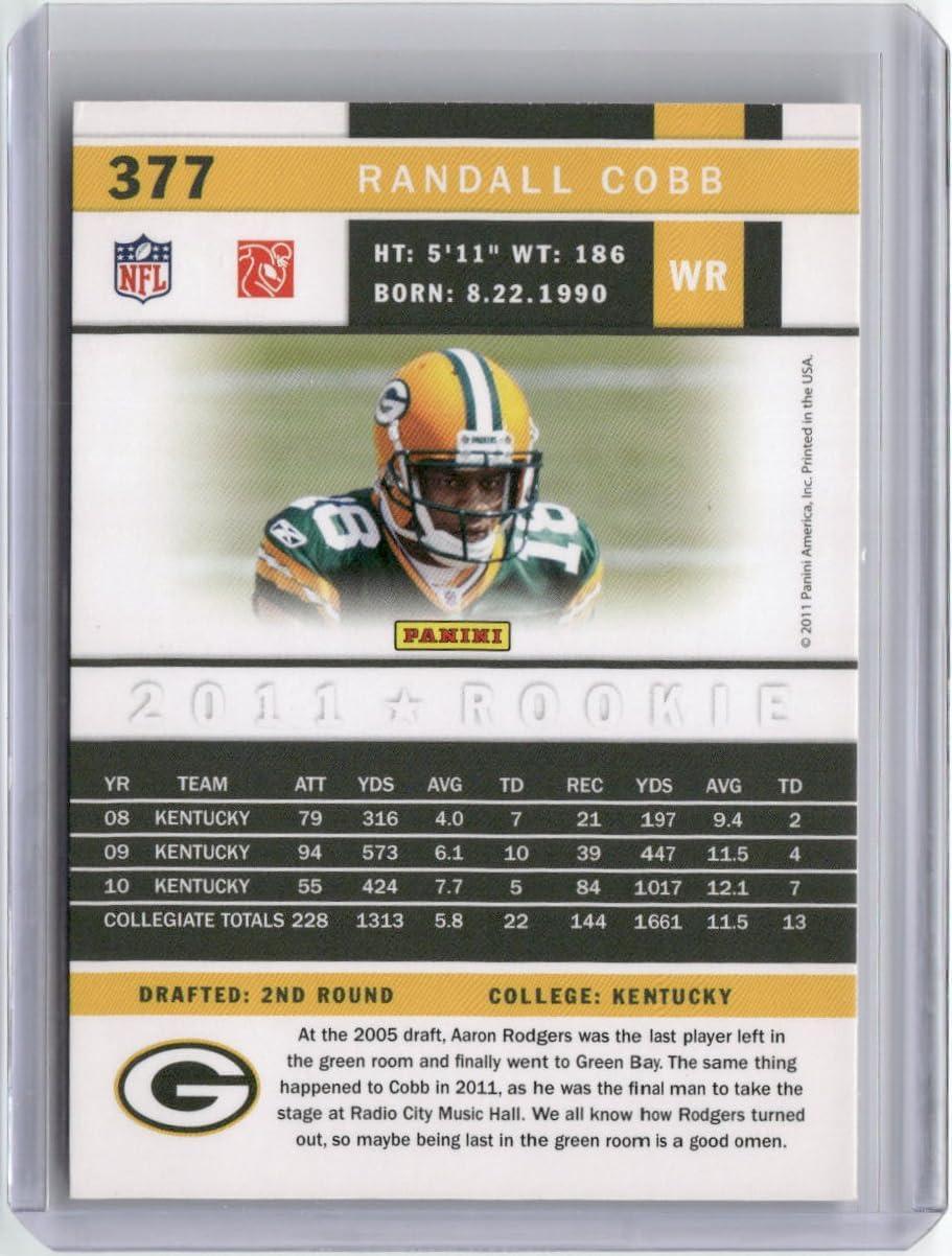 imageVintage 2011 Score Randall Cobb 377 Rookie RC Football Card
