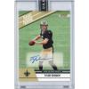 image2025 Panini Instant NFL Tyler Shough 30 Rated Rookie Retro Auto 99 New Orleans Saints Rookie RC Football Card