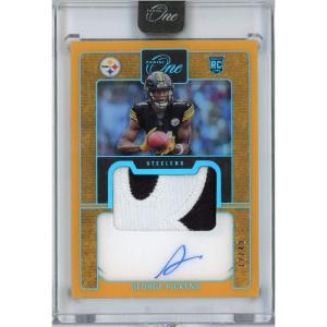 image2022 Panini One George Pickens 13449 Rookie Patch Auto RPA Rookie RC Football Card