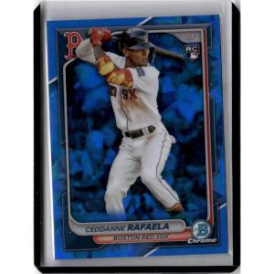 image2024 Bowman Chrome Sapphire Edition 5 Ceddanne Rafaela Rookie RC Baseball Card