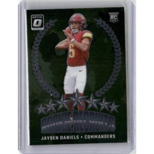 image2024 Donruss Optic 7 Jayden Daniels Rookie Recruits Rookie RC Football Card