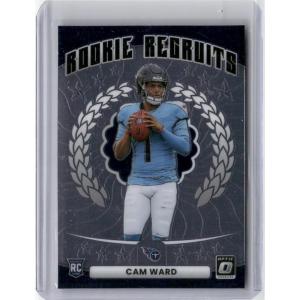 image2025 Donruss Optic 1 Cam Ward Rookie Recruits Rookie RC Football Card