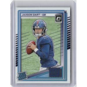 image2025 Donruss Optic 273 Jaxson Dart Rookie RC Football Card