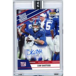 image2025 Panini Instant NFL Cam Skattebo 2 Rated Retro Rookie Auto 99 New York Giants Rookie RC Football Card