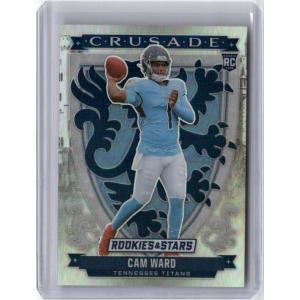 image2025 Panini Rookies amp Stars 22 Cam Ward Crusade Silver Rookie RC Football Card