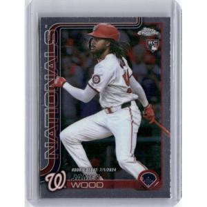 image2025 Topps Chrome Update USC95 James Wood Rookie RC Baseball Card