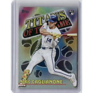 image2026 Topps TOG12 Jac Caglianone Titans of the Game Rookie RC Baseball Card