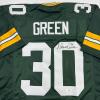 imageAutographedSigned Ahman Green Green Bay Green Football Jersey Beckett BAS COA