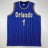 imageAutographedSigned Anfernee Penny Hardaway Orlando Blue Pinstripe Basketball Jersey PSADNA COA