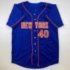 imageAutographedSigned Bartolo Colon New York Blue Baseball Jersey Beckett BAS COA