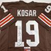 imageAutographedSigned Bernie Kosar Cleveland Brown Football Jersey JSA COA