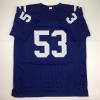 imageAutographedSigned Darius Shaquille Leonard Indianapolis Blue Football Jersey JSA COA