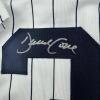 imageAutographedSigned David Cone New York Pinstripe Baseball Jersey Beckett BAS COA