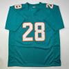 imageAutographedSigned DeVon DeVon Achane Miami Teal Football Jersey Beckett BAS COA