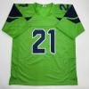 imageAutographedSigned Devon Witherspoon Seattle Green Football Jersey JSA COA