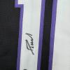 imageAutographedSigned Domantas Sabonis Sacramento Black Basketball Jersey Beckett BAS COA