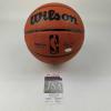 imageAutographedSigned Dominique Wilkins Atlanta Hawks Full Size Wilson Basketball JSA COA
