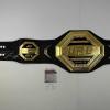 imageAutographedSigned Israel Izzy Adesanya Black Replica UFC Championship Title Belt JSA COA