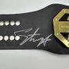 imageAutographedSigned Israel Izzy Adesanya Black Replica UFC Championship Title Belt JSA COA