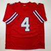 imageAutographedSigned James Cook Buffalo Red Football Jersey Beckett BAS COA